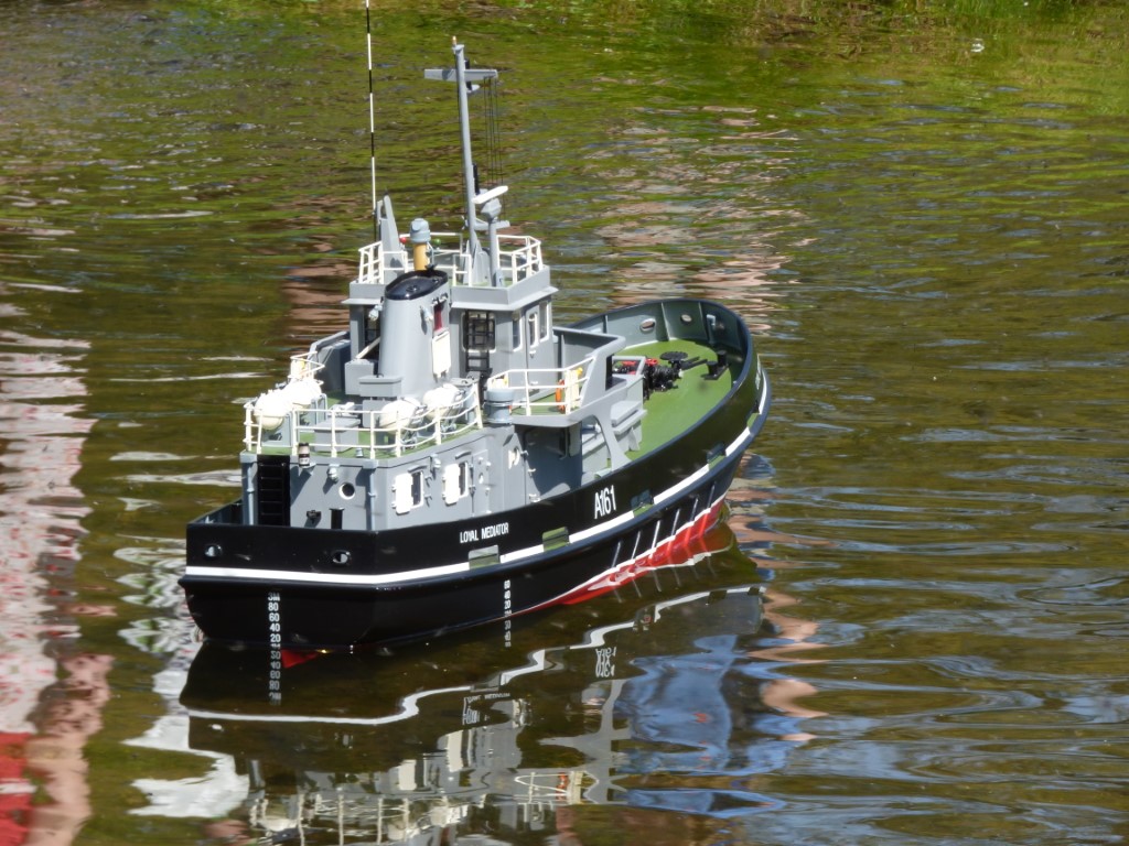 Loyal Mediator Fleet Tender built by Kev Harris